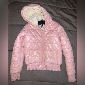 Girl’s Pink Hooded Jacket